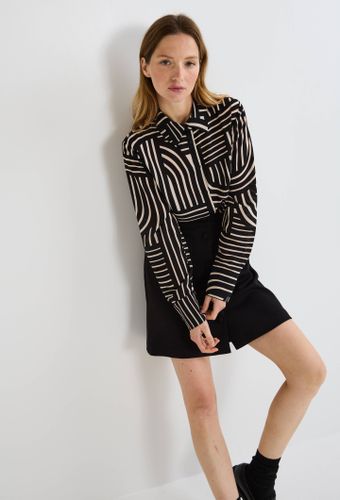 Chemise manches longues imprimée - MONOPRIX - Modalova