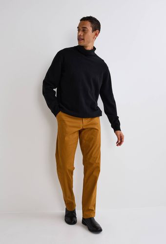 Pantalon chino straight en coton BIO - MONOPRIX - Modalova