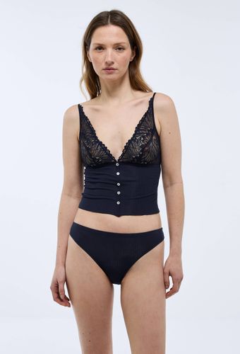 Culotte SYLVANA avec dentelle - MONOPRIX - Modalova