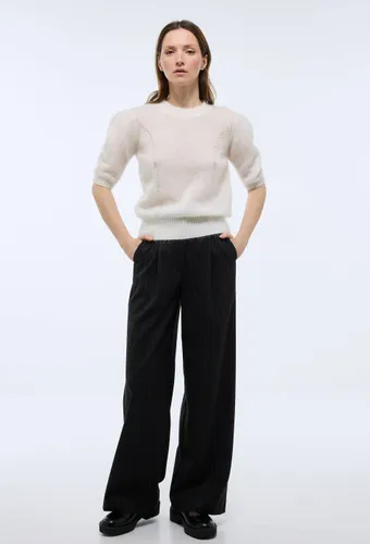 Pull contenant du mohair manches coudes - MONOPRIX - Modalova