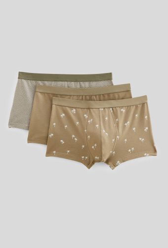 Lot de 3 boxers à imprimé en coton BIO GOTS - MONOPRIX - Modalova