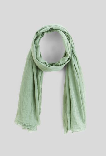 Echarpe unie en coton BIO GOTS - MONOPRIX - Modalova