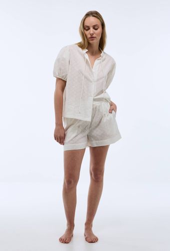 Pyjahort uni en coton dobby BIO - MONOPRIX - Modalova