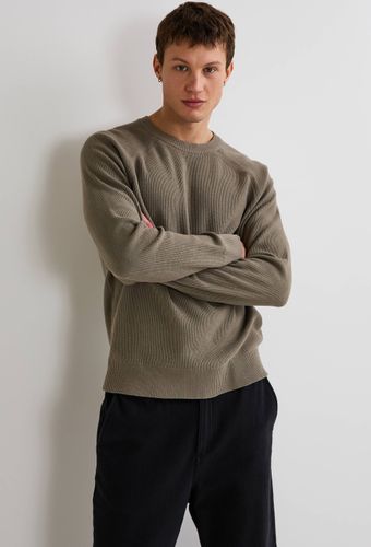 Pull col rond en coton BIO GOTS - MONOPRIX - Modalova