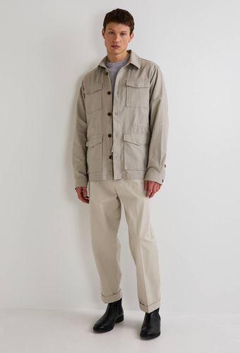 Veste en coton lin - MONOPRIX - Modalova