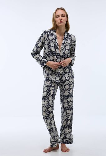Pyjama fluide à manches longues - MONOPRIX - Modalova