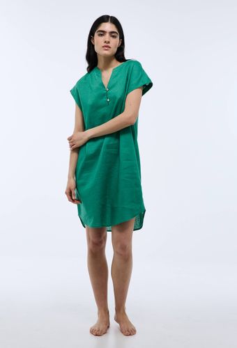 Chemise de nuit sans manches unie - MONOPRIX - Modalova