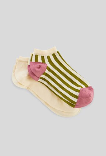 Lot de 2 mini-socquettes en fil d'écosse - MONOPRIX FEMME - Modalova