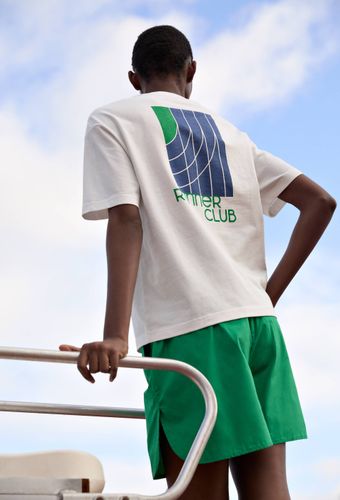 T-shirt manches courtes imprimé au dos en coton BIO GOTS - MONOPRIX - Modalova