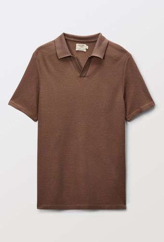 Polo manches courtes en viscose - MONOPRIX - Modalova