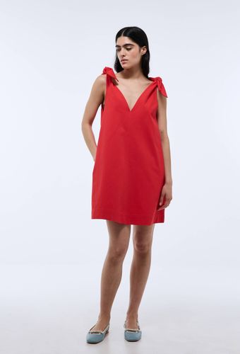 Robe courte unie en coton BIO GOTS - MONOPRIX - Modalova