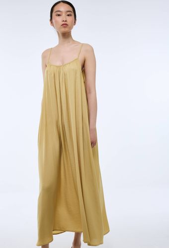 Robe ample satinée à bretelles - MONOPRIX - Modalova