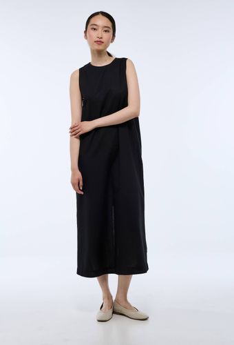 Robe sans manches unie contenant du lin - MONOPRIX PREMIUM - Modalova