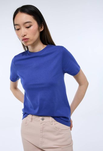 T-shirt manches courtes uni en coton BIO GOTS - MONOPRIX - Modalova