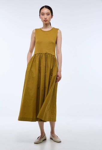 Robe longue débardeur - Col rond - Bi matière en coton BIO - MONOPRIX - Modalova