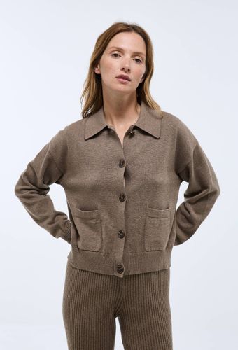 Gilet uni en coton et cachemire - MONOPRIX - Modalova
