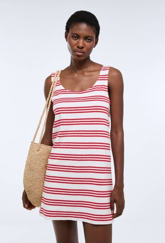 Robe en éponge à rayures - MONOPRIX - Modalova
