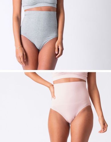 Lot de 2 Culotte post-maternité taille haute - /Rose pâle | - Seraphine - Modalova