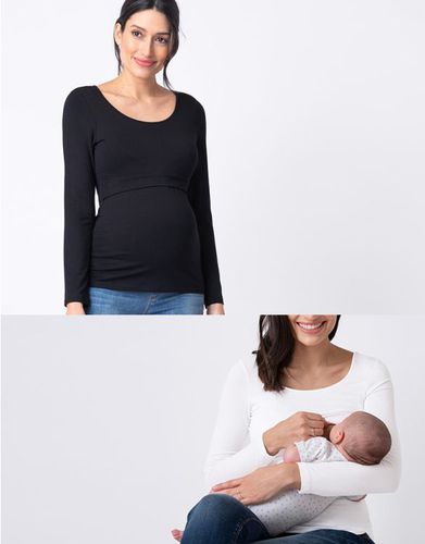 Maternity & Nursing Tops - & White | - Seraphine - Modalova