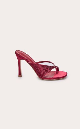 Red Mule À Talon Avec Bride Entre Les Orteils | Taille 36 - PrettyLittleThing - Modalova