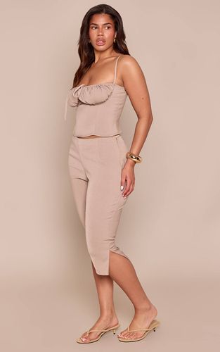 Mushroom Ensemble Coordonné Capri Ajusté Shape À Ourlets Fendus | Taille 42 - PrettyLittleThing - Modalova
