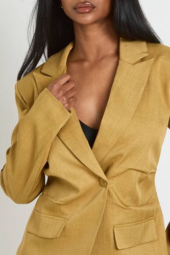 Blazer Taille Froncée Cintrée | Taille 44 - boohoo - Modalova