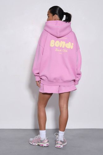 Short Molletonné Bondi À Imprimé Synthétiqueff | Taille Small - boohoo - Modalova