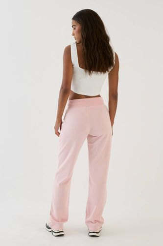 Jogging Évasé Taille Basse En Molleton Bouclette | Taille Medium - DSGN Studio - Modalova
