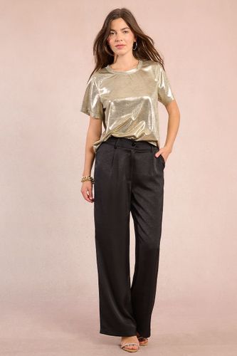T-shirt crop irisé - MOLLY BRACKEN - Modalova
