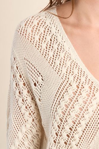 Maille manches courtes en crochet - MOLLY BRACKEN - Modalova