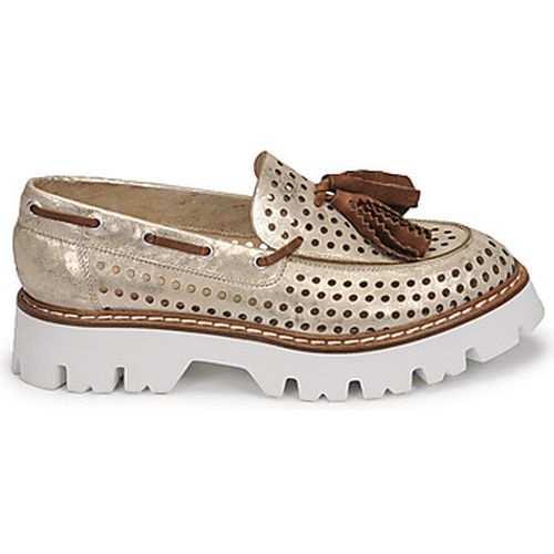 Mocassins 7602-999-IVORY-MARRONE - Fru.it - Modalova