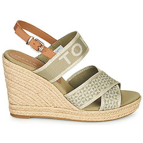 Sandales TOMMY WEBBING HIGH WEDGE SANDAL - Tommy Hilfiger - Modalova