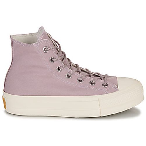 Baskets montantes CHUCK TAYLOR ALL STAR LIFT PLATFORM SUMMER UTILITY-LUCID LILAC/V - Converse - Modalova