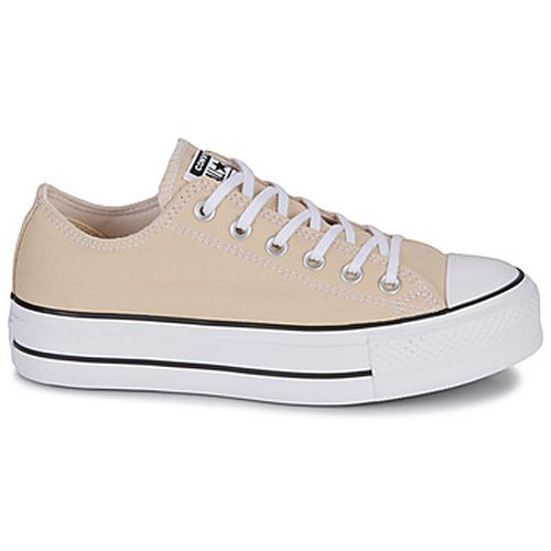 Baskets basses CHUCK TAYLOR ALL STAR LIFT PLATFORM SEASONAL COLOR-OAT MILK/WHIT - Converse - Modalova