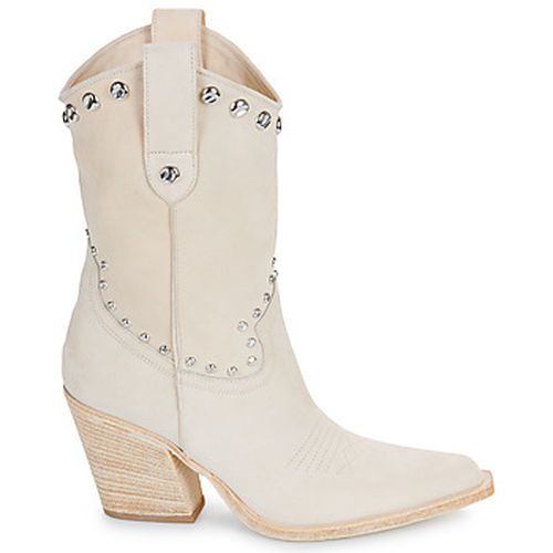 Boots 8570-944-CUOIO-GREZZO-VELOUR-AVORIO - Fru.it - Modalova