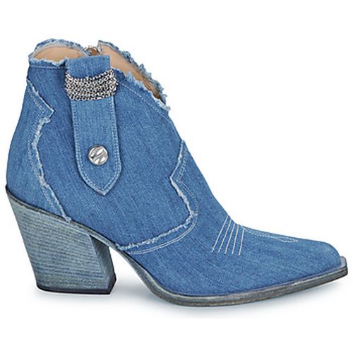 Boots 8575-944-CUOIO-GREZZO-JEANS-LAVATO - Fru.it - Modalova