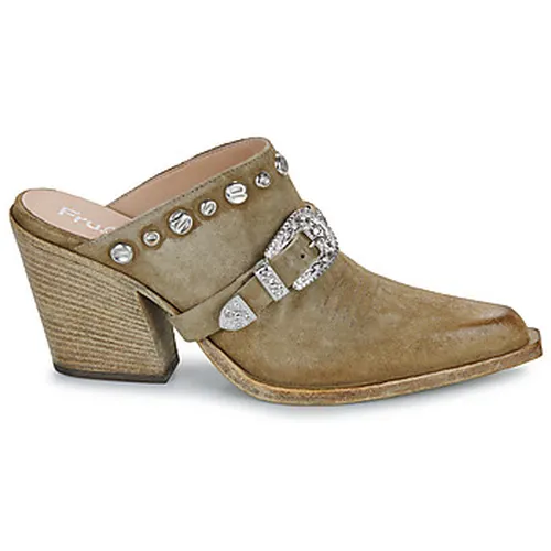 Mules 8586-944-CUOIO-GREZZO-VELOUR-PLANET - Fru.it - Modalova