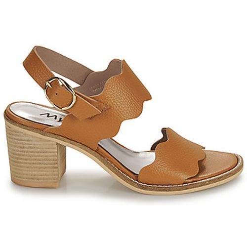 Sandales 7745MY01-CUIR-FOULONNE-NATUREL - Myma - Modalova