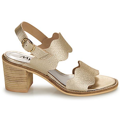 Sandales 7745MY02-SAND-TRUNCK-PLATIN=7745MYXX-CUIR-FOULONNE-TRUNK-PLATINE - Myma - Modalova