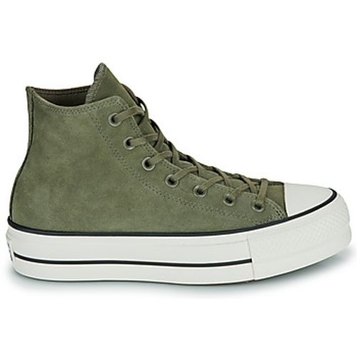 Baskets montantes CHUCK TAYLOR ALL STAR LIFT PLATFORM COLORFUL SUEDE - Converse - Modalova