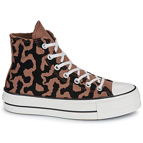 Baskets montantes CHUCK TAYLOR ALL STAR LIFT PLATFORM LEOPARD REMIX - Converse - Modalova