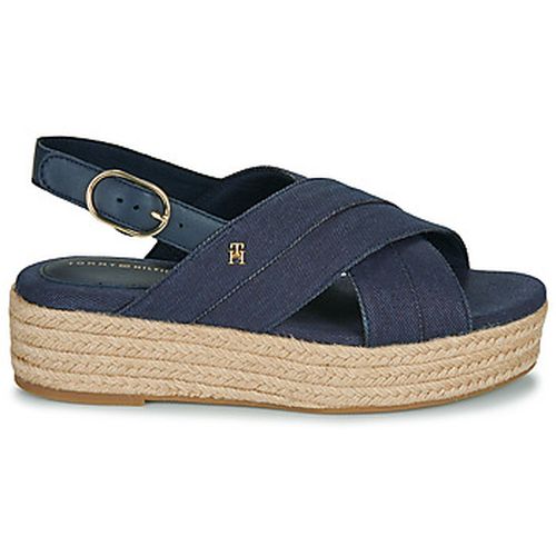 Sandales DENIM ESPADRILLE PLATFORM SANDAL - Tommy Hilfiger - Modalova