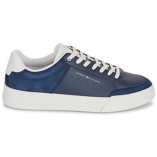 Baskets basses TH COURT MIX LTH NUBUCK - Tommy Hilfiger - Modalova