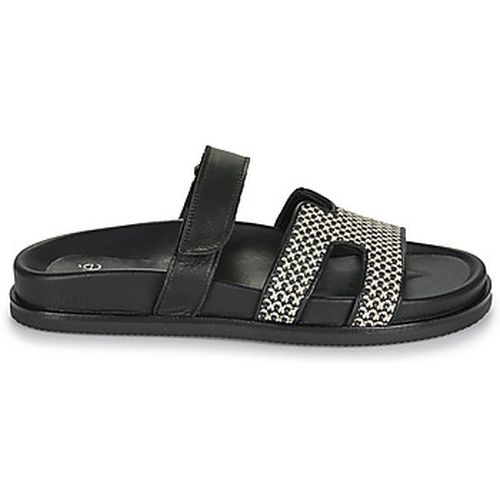 Mules 966-KIMOLOS-LEATHER-BEIGE-BLACK - Exé Shoes - Modalova