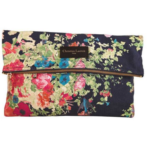 Sac Bandouliere Pochette Eden 4 Fleurs Navy - Christian Lacroix - Modalova