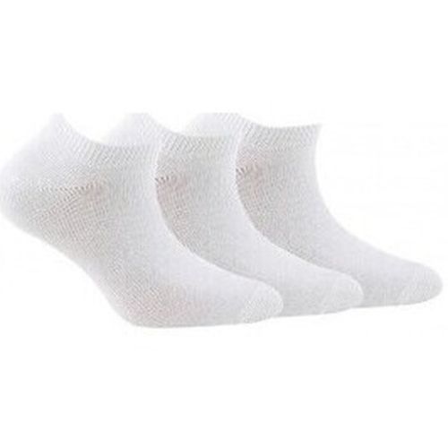 Chaussettes Lot de 3 paires de chaussettes invisibles jersey unies - Kindy - Modalova