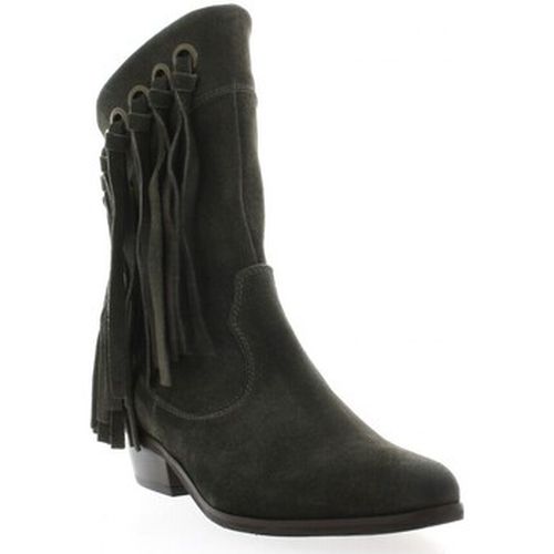 Bottes Boots cuir velours - Just Juce - Modalova