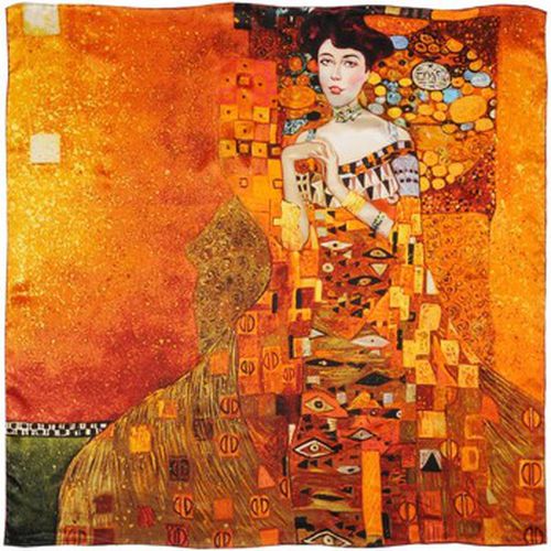 Echarpe Carré de soie Gustav Klimt Portrait d'Adèle - Silkart - Modalova