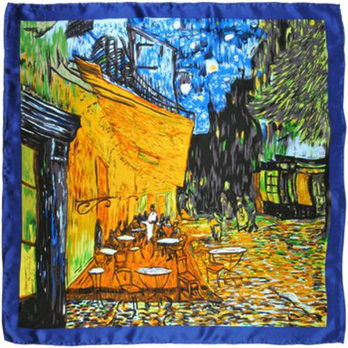 Echarpe Carré de soie Van Gogh Café de nuit - Silkart - Modalova