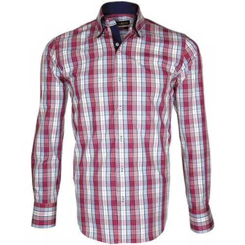 Chemise chemise tartan donizzo bordeaux - Emporio Balzani - Modalova